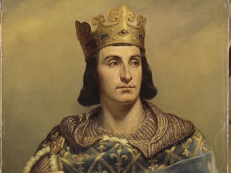 1802-Louis-Félix Amiel - Ritratto di Filippo II di FranciaRitratto di Filippo II di Francia